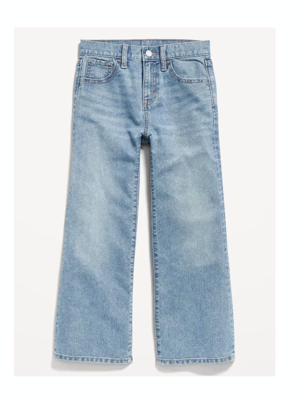 Old Navy High-Waisted Baggy Wide-Leg Jeans for Girls 8